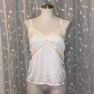 cream lace babydoll lingerie top✨